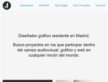 Tablet Screenshot of josevanaclocha.com
